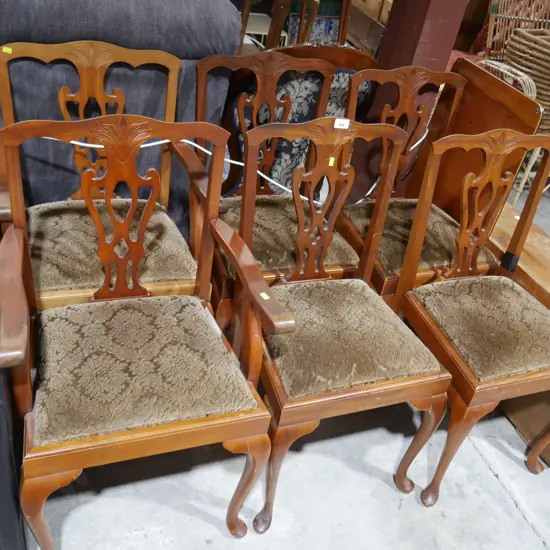 6 dining chairs