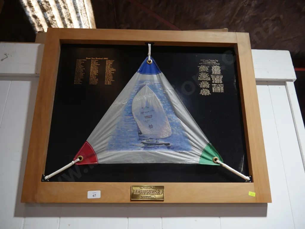 Team New Zealand limited edition spinnaker sail Image 1++