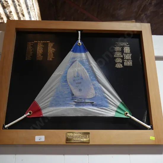 Team New Zealand limited edition spinnaker sail