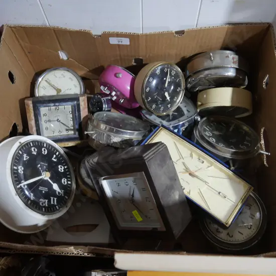 Assorted clocks
