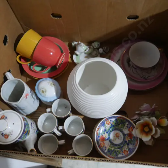 Assorted china