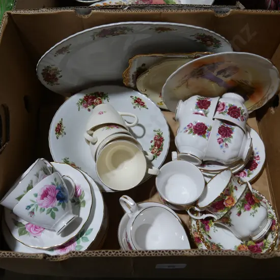 Assorted china