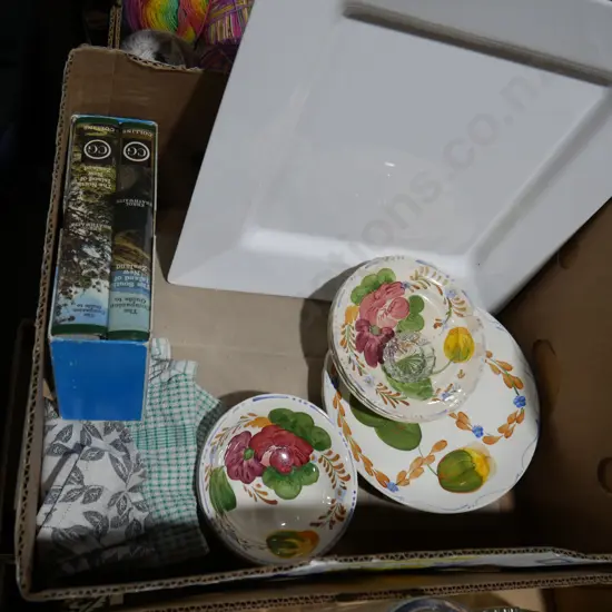 Belle fiore, serving tray etc