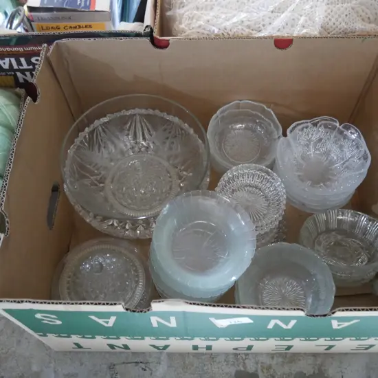 Box of glassware