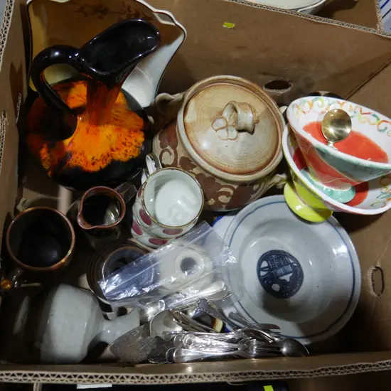 Ceramics, cutlery etc