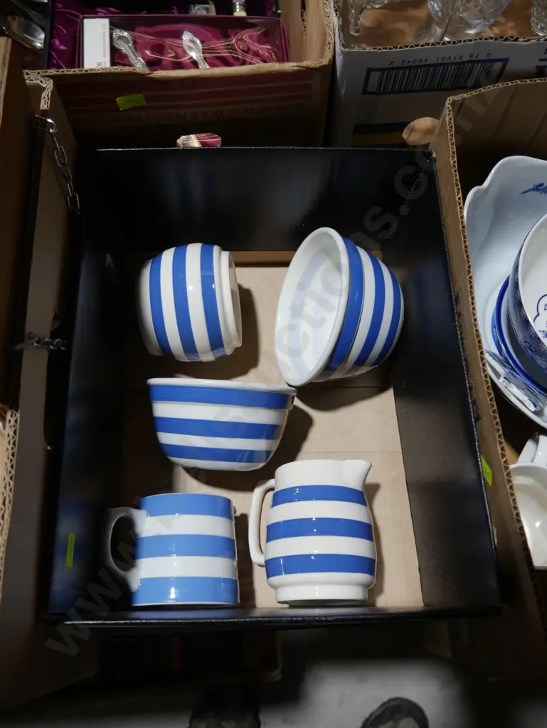 Box of cornishware Image 1++