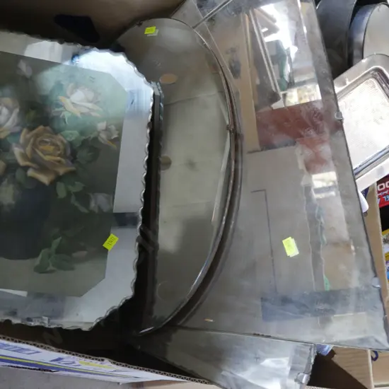 Box of mirrors etc