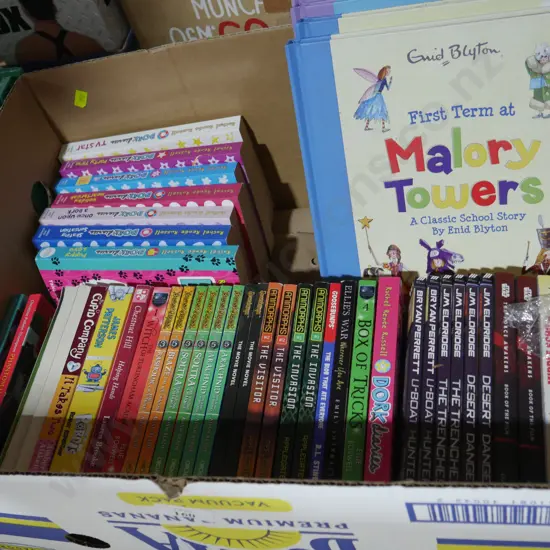 Box of children's books