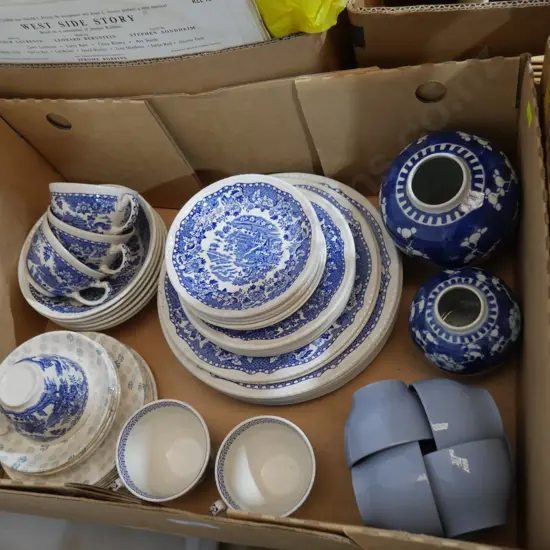 Blue and white china