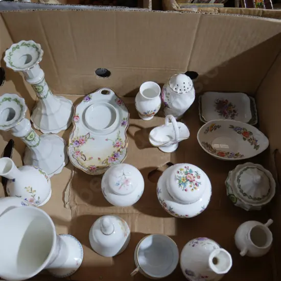 Assorted china