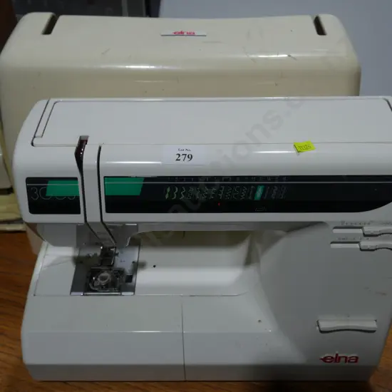 Elna sewing machine - no foot