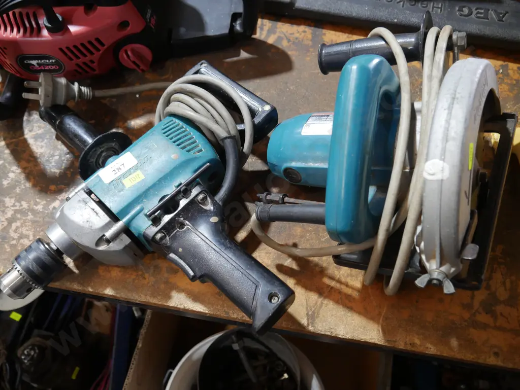 Makita power drill and circular saw Image 1++