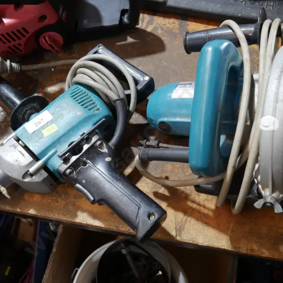 Makita power drill and circular saw