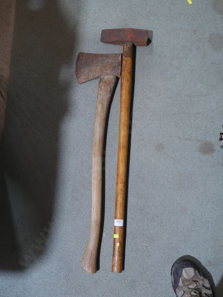 Axe and log splitter Image 1++