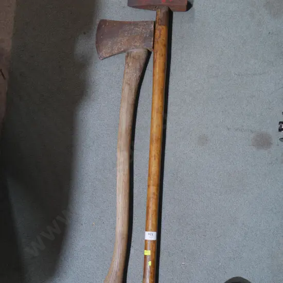 Axe and log splitter