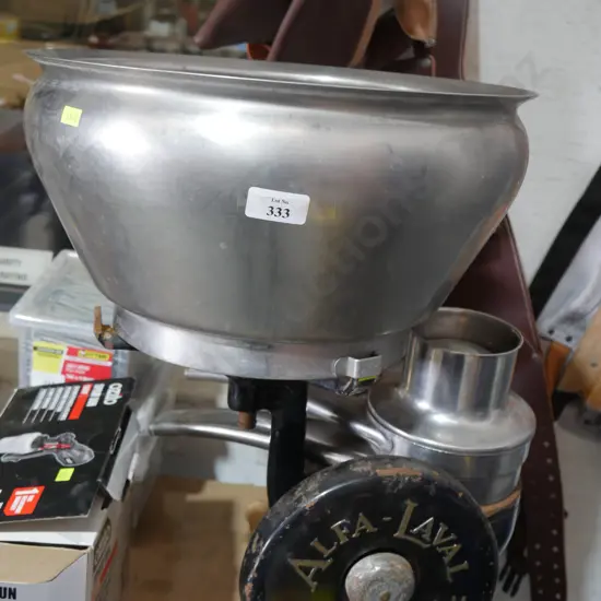 Alpha Laval milk separator