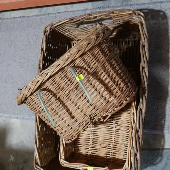 Assorted baskets