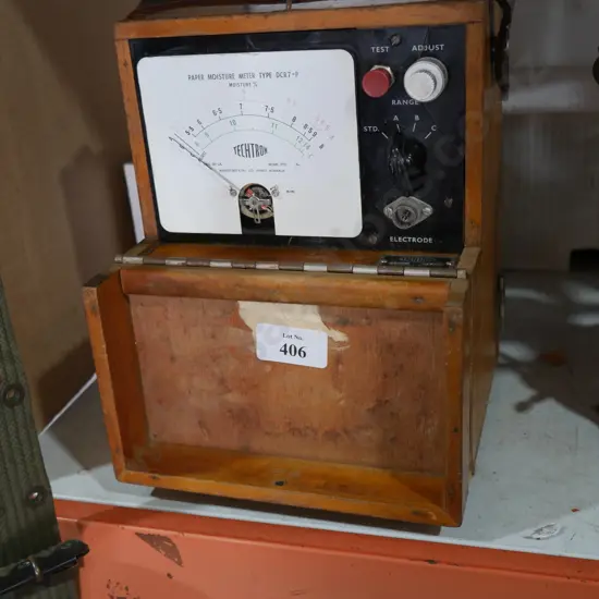 Paper moisture metre