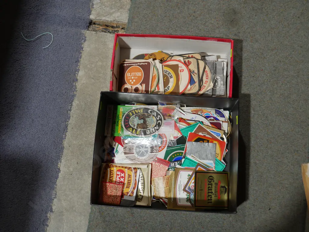Beer labels and coasters Image 1++