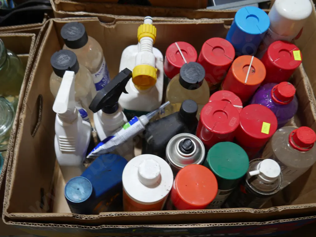 Assorted garage sprays etc Image 1++