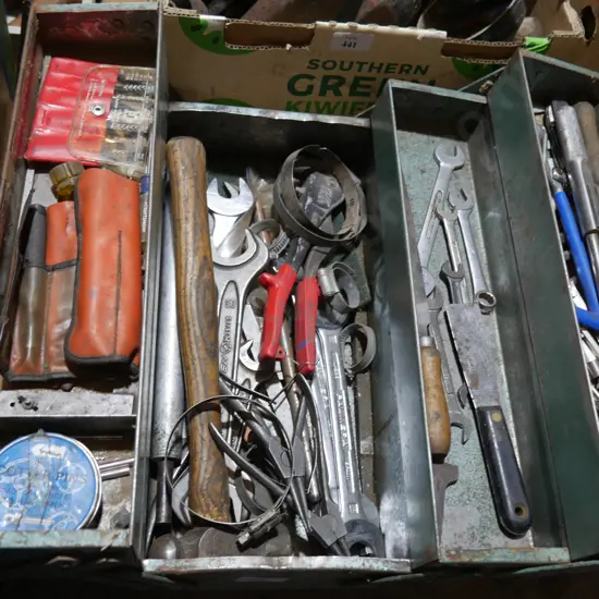 Toolbox and contents