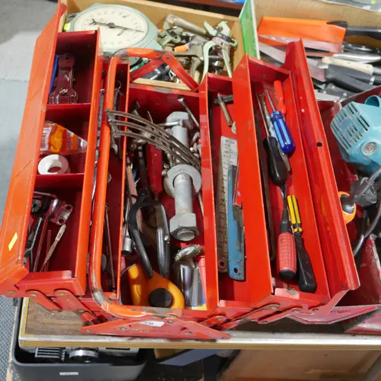 Toolbox and contents