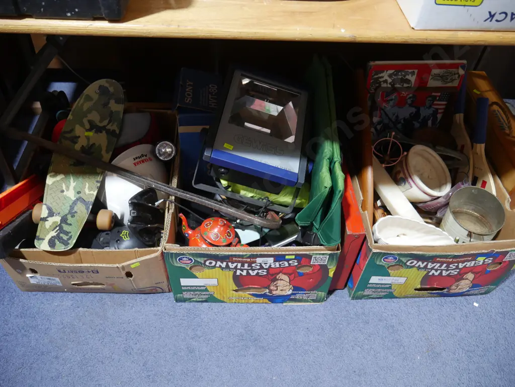 Three boxes of sundries Image 1++