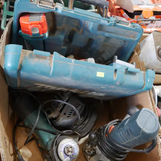 Makita drill, angle grinder etc