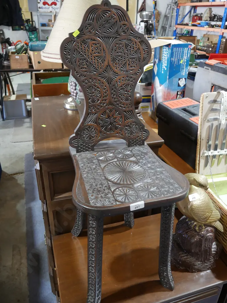 Carved chair Image 1++