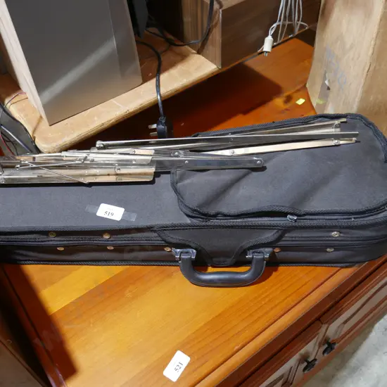Musical stand violin case