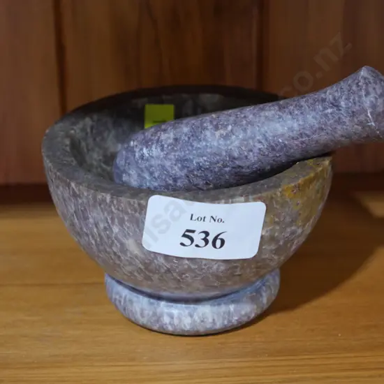 Mortar and pestle