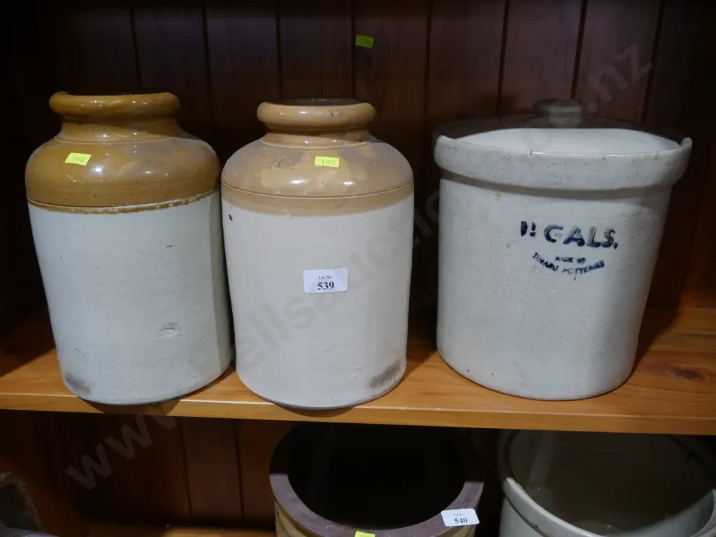 2 stone jars etc Image 1++