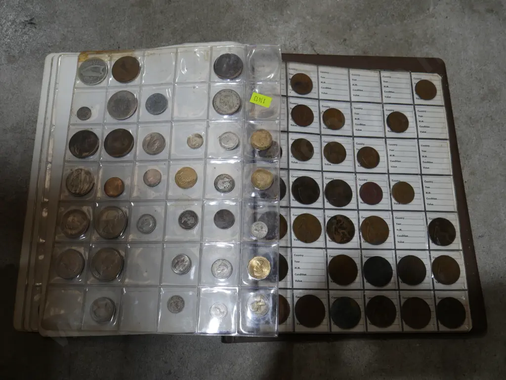 Coins in album Image 1++