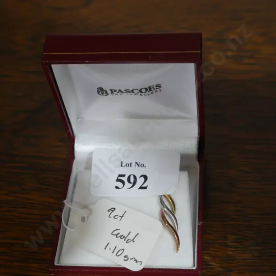 9 carat gold earrings