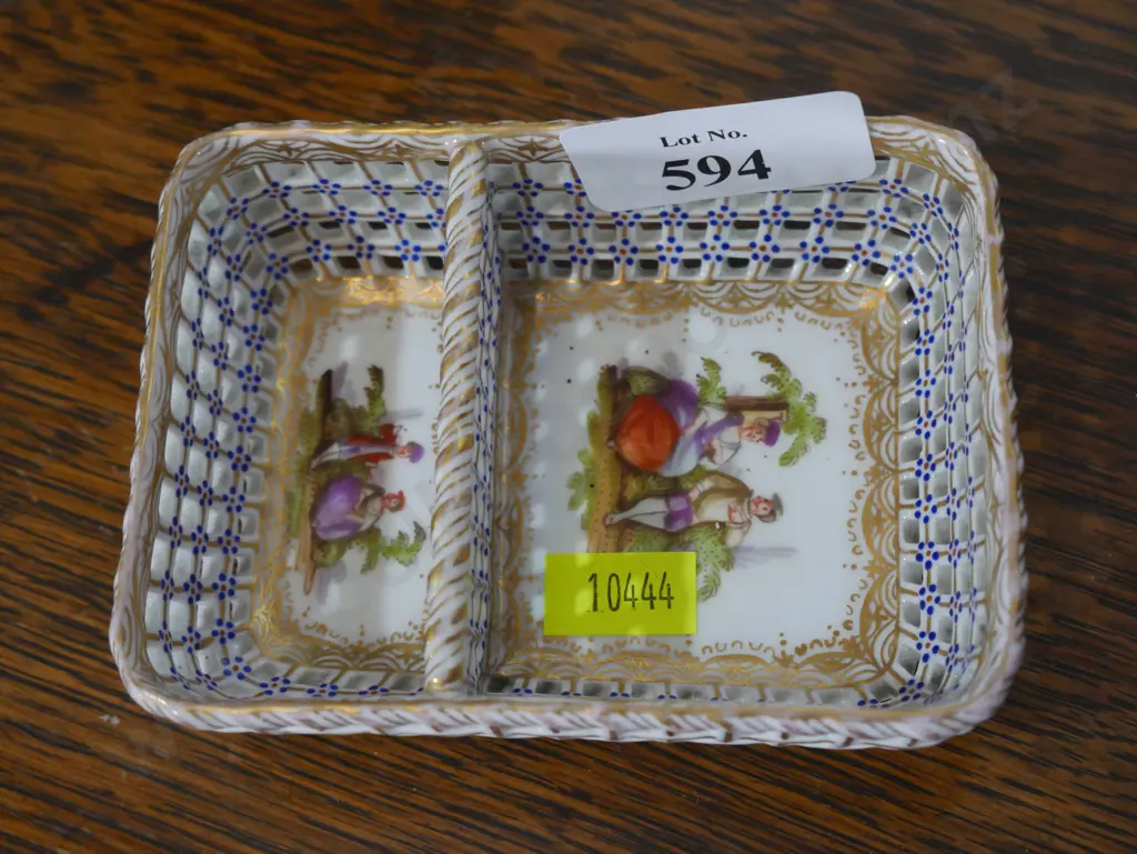 Miessen divided china dish Image 1++