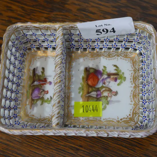 Miessen divided china dish