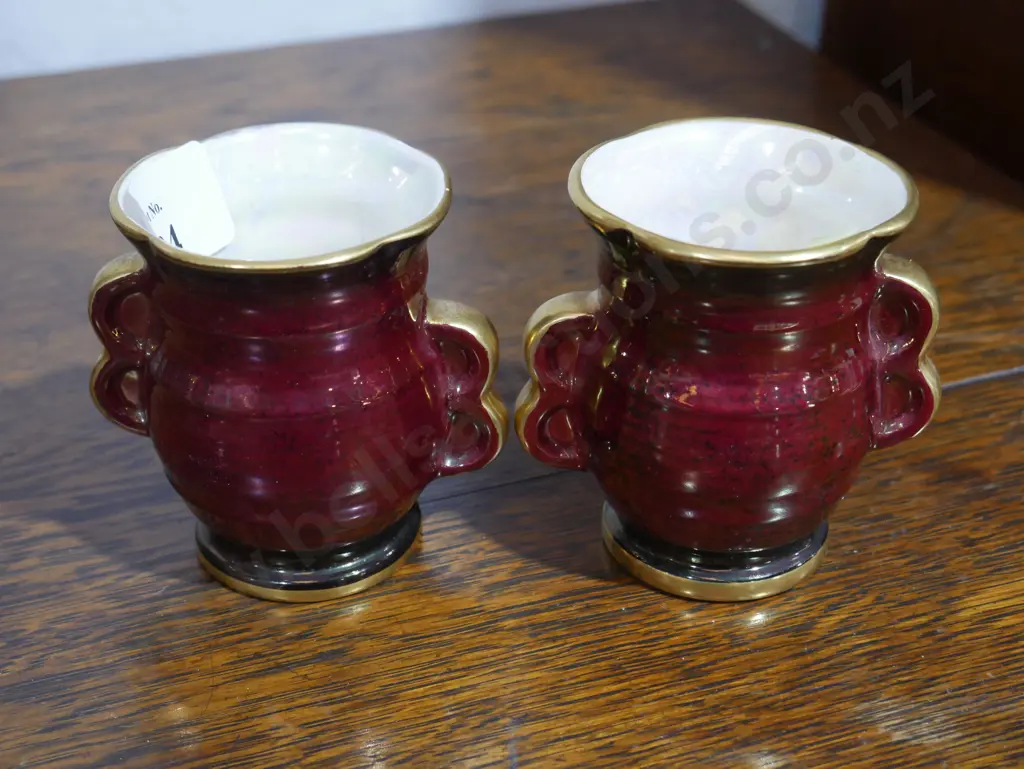 Two small Crown Devon vases Image 1++