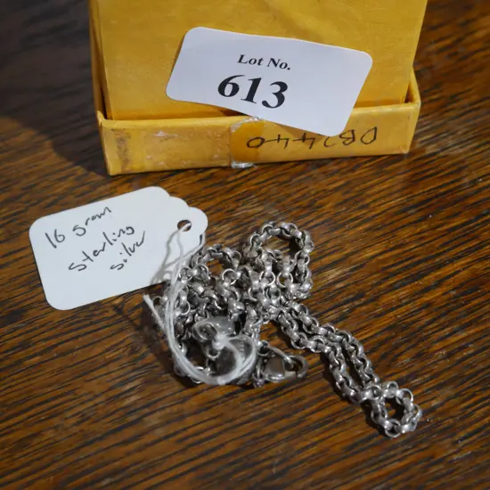 Sterling silver necklace