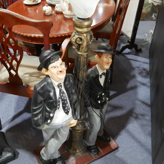 Laurel and Hardy lamp