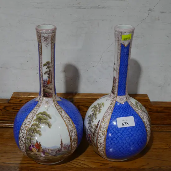 Dresden vases