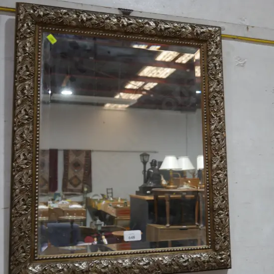 Framed mirror