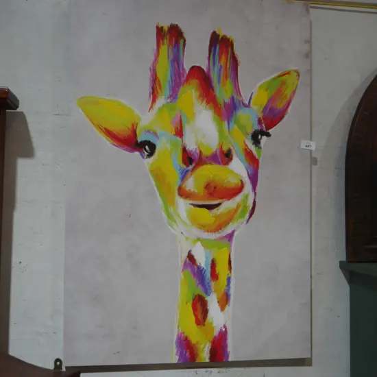 Giraffe artwork