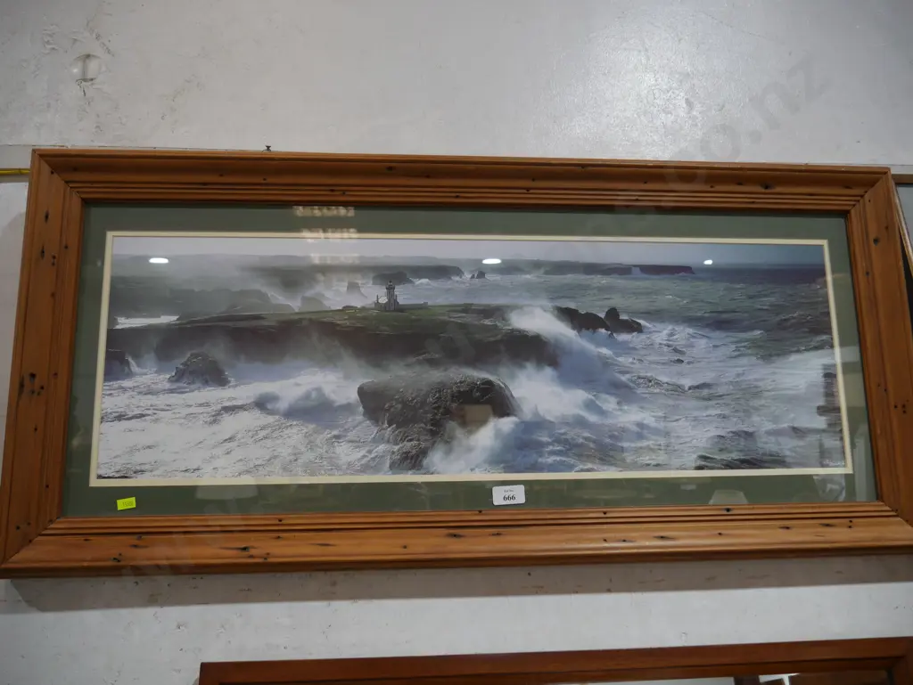 Framed lighthouse picture Image 1++