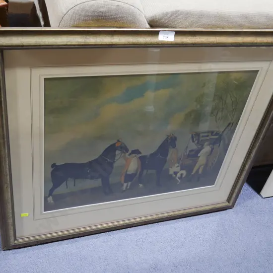 Horse and carriage picture