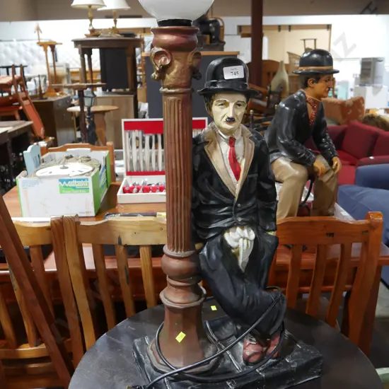 Charlie Chaplin lamp
