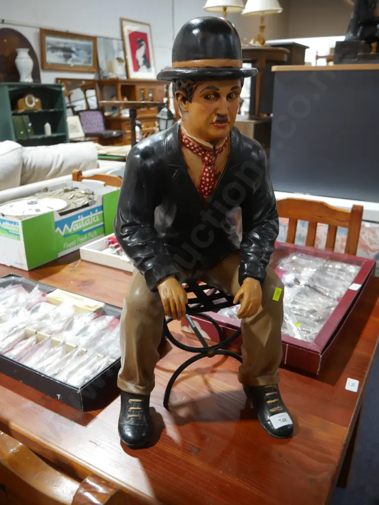 Charlie Chaplin ornament Image 1++