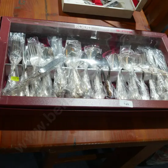 Boxed Rodd cutlery