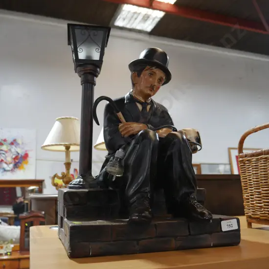 Charlie Chaplin lamp