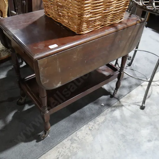 Dropside tea trolley