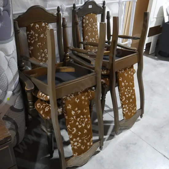 Four dining chairs